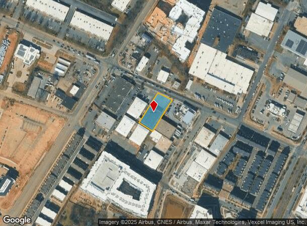  301 Clanton Rd, Charlotte, NC Parcel Map