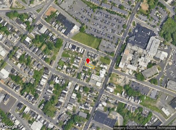  124 Nassau St, Trenton, NJ Parcel Map