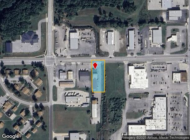  201 W Harcourt Rd, Angola, IN Parcel Map