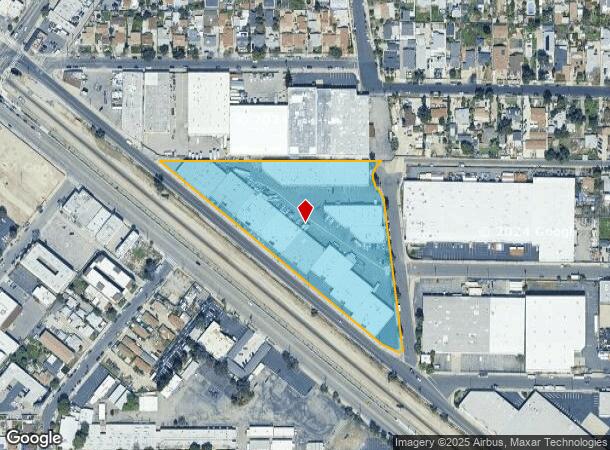  8040 San Fernando Rd, Sun Valley, CA Parcel Map