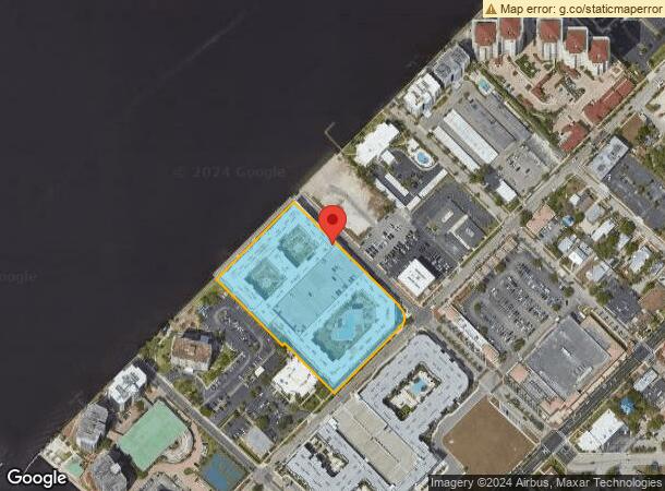  2220 W 1St St, Fort Myers, FL Parcel Map