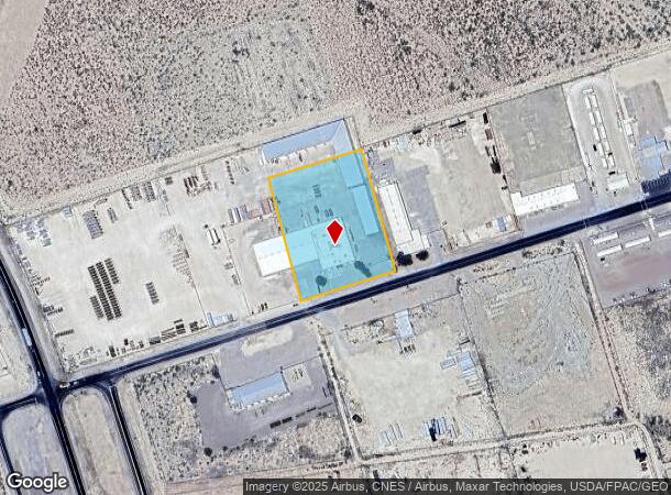  1601 W 15Th St, Monahans, TX Parcel Map