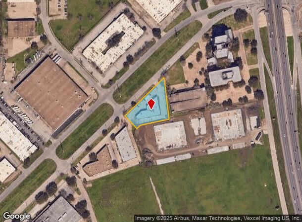  1450 Regal Row, Dallas, TX Parcel Map