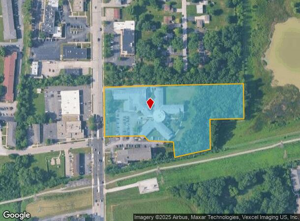 1601 N Farnsworth Ave, Aurora, IL Parcel Map