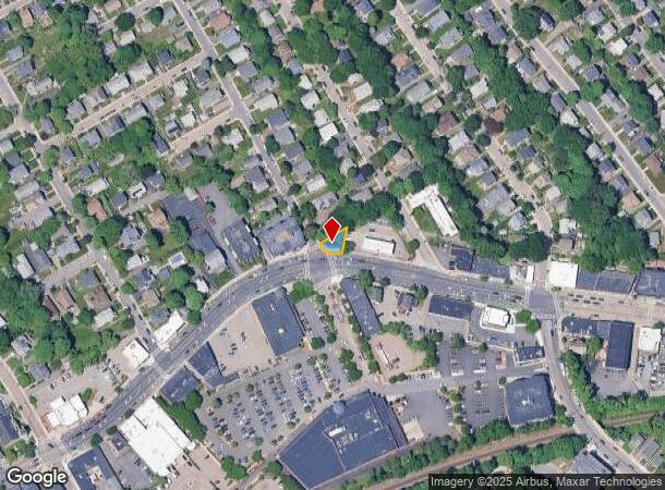  1785 Centre St, West Roxbury, MA Parcel Map