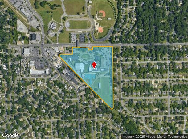  3240 Vaughn Rd, Montgomery, AL Parcel Map