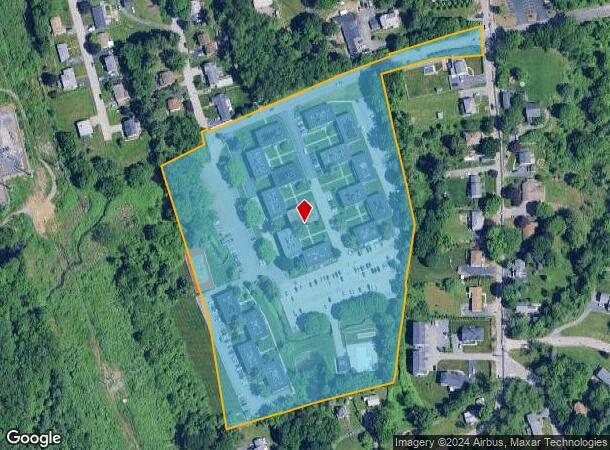  15 Sheridan Dr, Shrewsbury, MA Parcel Map