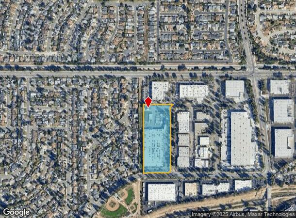  1785 Voyager Ave, Simi Valley, CA Parcel Map