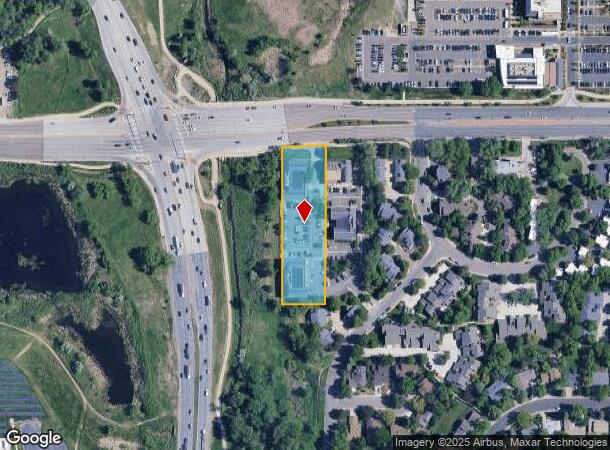  4410 Arapahoe Ave, Boulder, CO Parcel Map