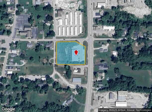 3201 Mitchell Rd, Bedford, IN Parcel Map