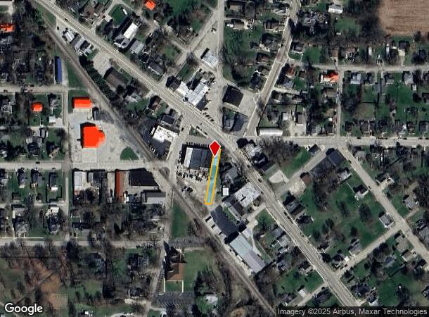 15 Junction St, West College Corner, IN Parcel Map