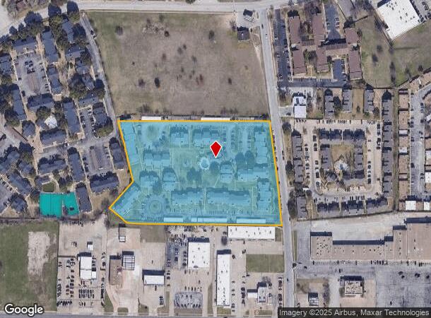 8841 Avril Ct N, Fort Worth, TX Parcel Map