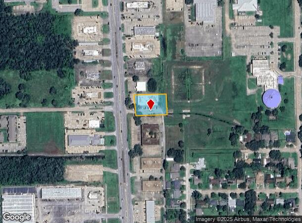  1216 N Velasco St, Angleton, TX Parcel Map