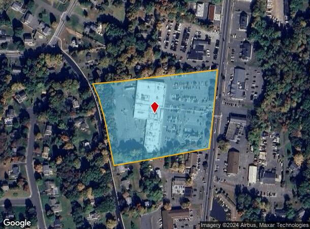  1021 S Main St, Cheshire, CT Parcel Map