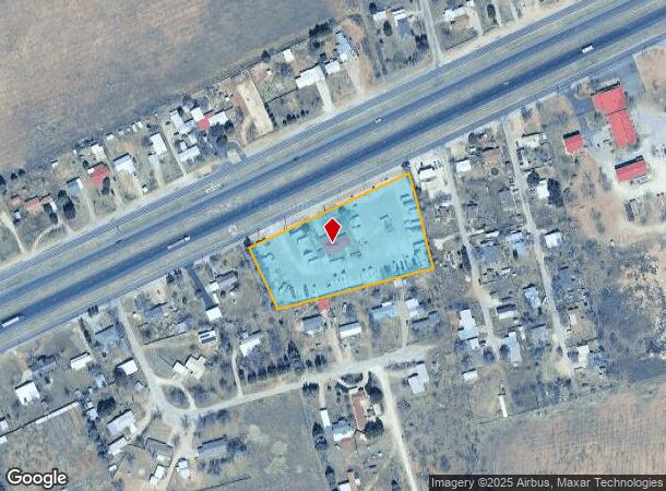 7400 S Service Rd, Big Spring, TX Parcel Map