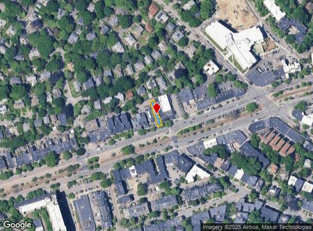 1674 Beacon St, Brookline, MA Parcel Map