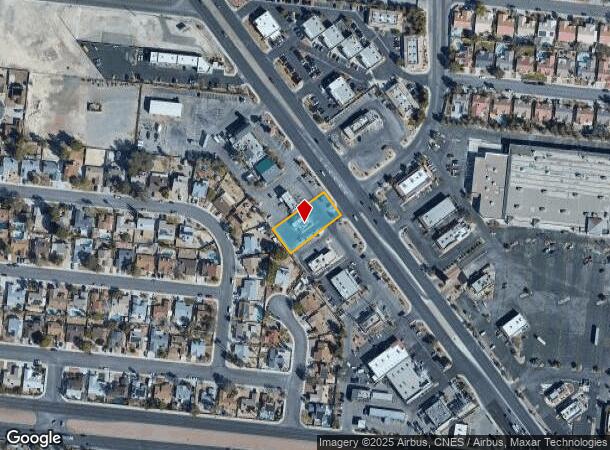  4525 N Rancho Dr, Las Vegas, NV Parcel Map