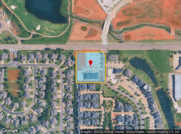  3030 Nw 164Th St, Edmond, OK Parcel Map
