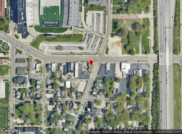 468 E Exchange St E, Akron, OH Parcel Map