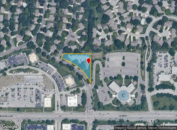 8615 Rosehill Rd, Lenexa, KS Parcel Map