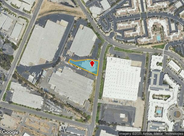 502 N Sheridan St, Corona, CA Parcel Map