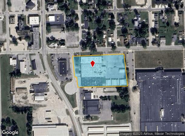  200 E Spring St, Bluffton, IN Parcel Map