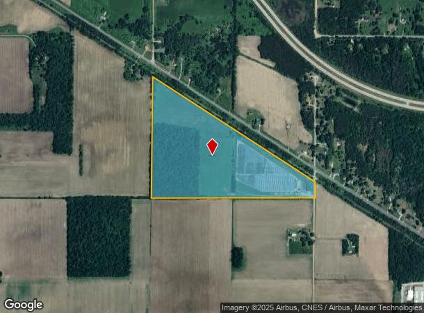  8505 E Isabella County Line Rd, Coleman, MI Parcel Map