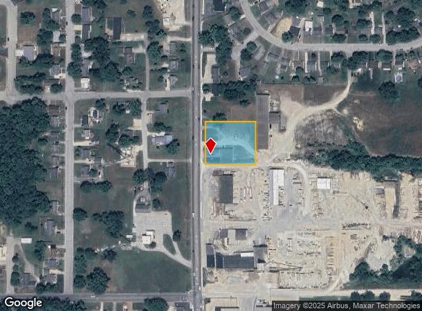 2218 Newton St, Jasper, IN Parcel Map