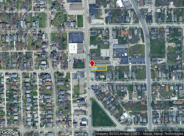  2905 S Calhoun St, Fort Wayne, IN Parcel Map