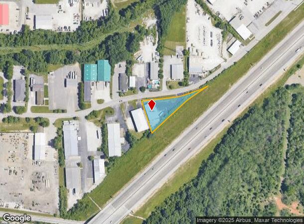  2479 W Industrial Park Dr, Bloomington, IN Parcel Map