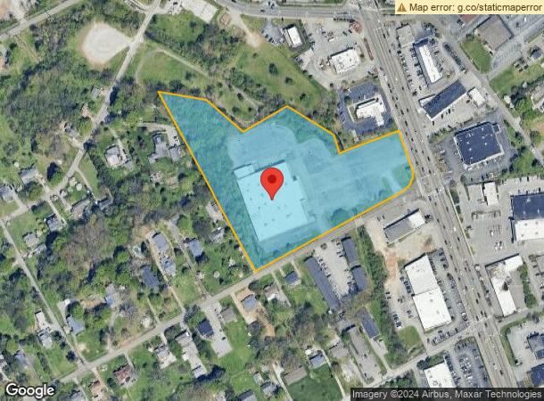  5003 N Broadway St, Knoxville, TN Parcel Map