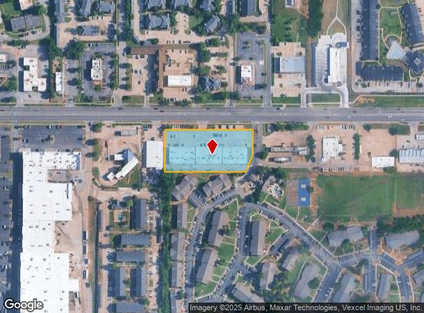  1824 E 2Nd St, Edmond, OK Parcel Map