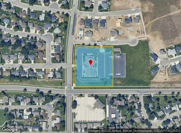 3595 S Monad Rd W, Billings, MT Parcel Map