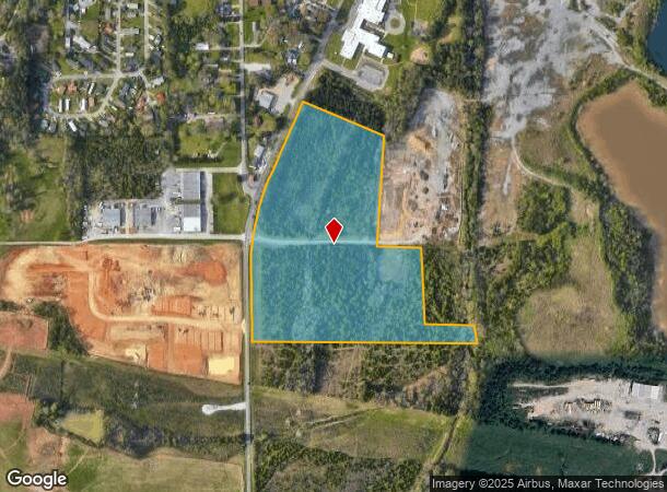 Happy Valley Rd, Rossville, GA Parcel Map