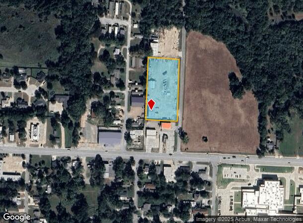 308 Park Ln, Pottsboro, TX Parcel Map