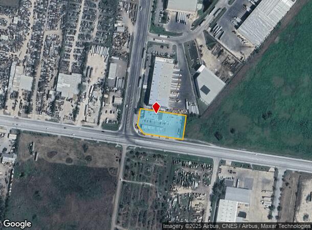  1510 W Military Hwy, Pharr, TX Parcel Map