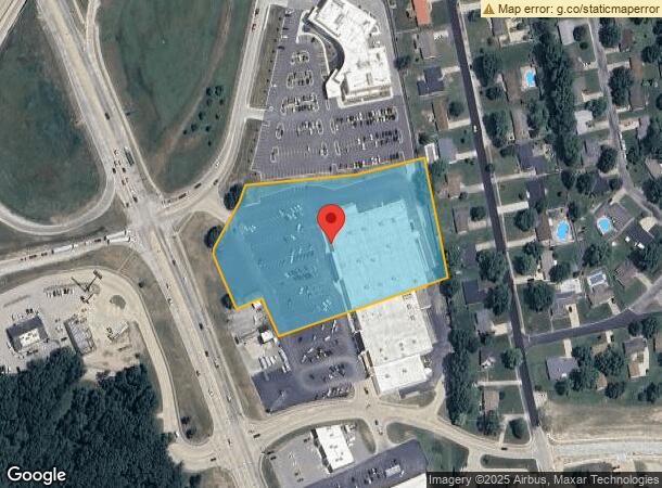  1006 N Keller Dr, Effingham, IL Parcel Map