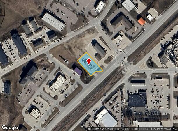  1205 Hawkeye Ave Sw, Le Mars, IA Parcel Map