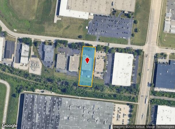  2851 Dukane Dr, Saint Charles, IL Parcel Map
