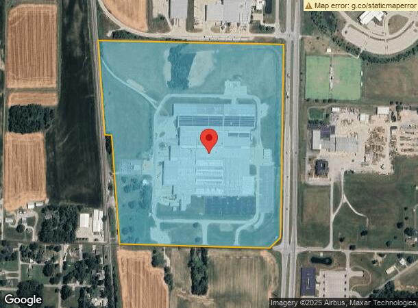  424 E Inglefield Rd, Evansville, IN Parcel Map