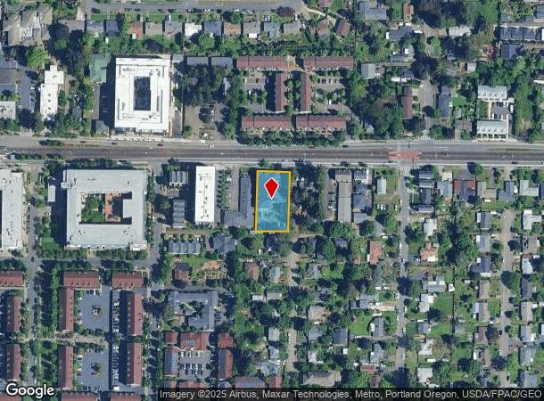  10610 E Burnside St, Portland, OR Parcel Map