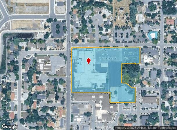 775 Fleischmann Way, Carson City, NV Parcel Map