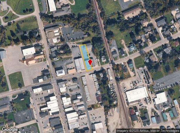  205 E Woodford St, Lawrenceburg, KY Parcel Map