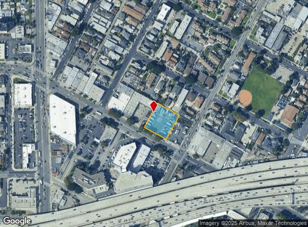 1127 W Washington Blvd, Los Angeles, CA Parcel Map