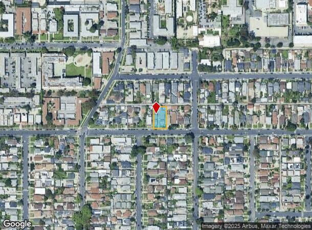 3517 Montclair St, Los Angeles, CA Parcel Map