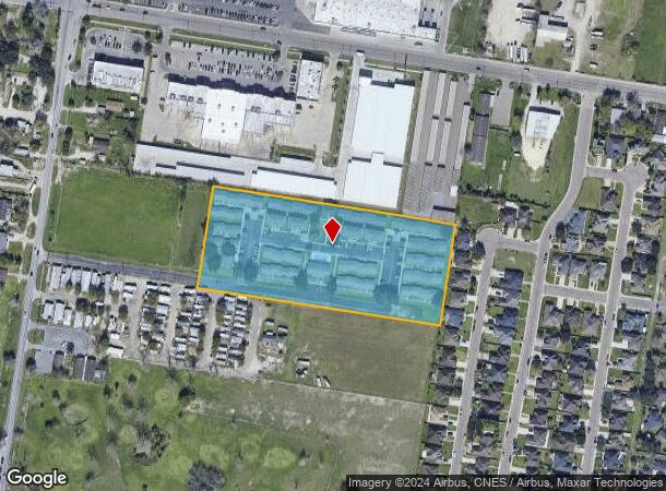  404 N Cesar Chavez, TX Parcel Map