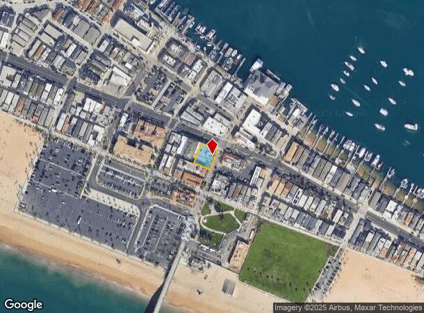 111 Main St, Newport Beach, CA Parcel Map