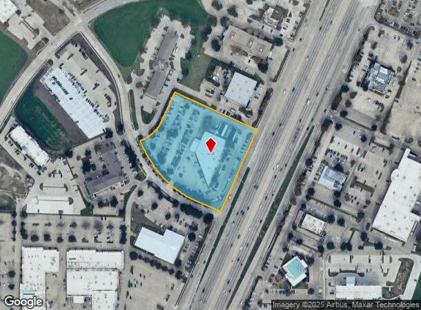  3401 N Central Expy, Plano, TX Parcel Map