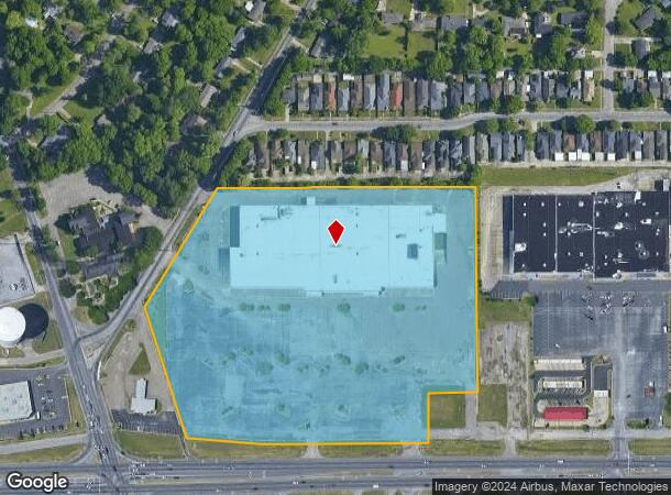  2333 E South Blvd, Montgomery, AL Parcel Map