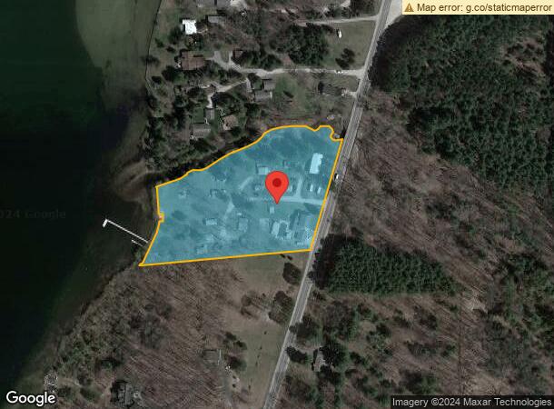  3870 E Duck Lake Rd, Grawn, MI Parcel Map